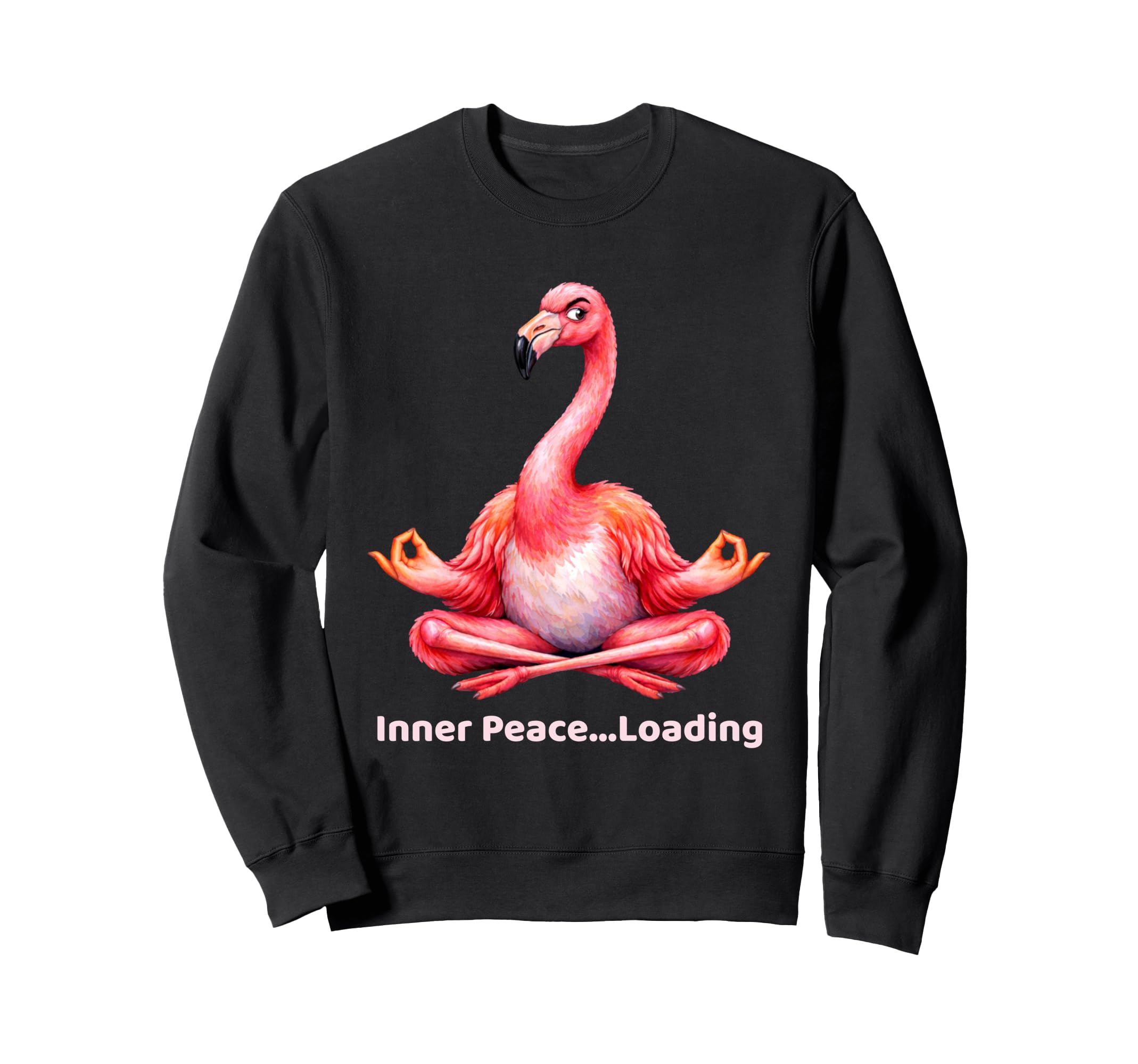 Meditation Inner Peace Loading Sweatshirt - Fun Novelty Design Men Women - T-Shirt, Sweatshirt, Hoodie