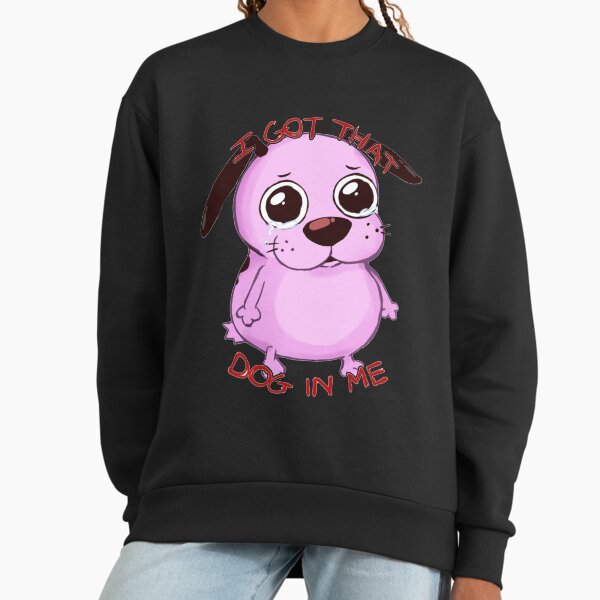 I got that dog in me Courage The Cowardly - Adult & Kids T-Shirts, Sweatshirts & Hoodies apparel design preview 1