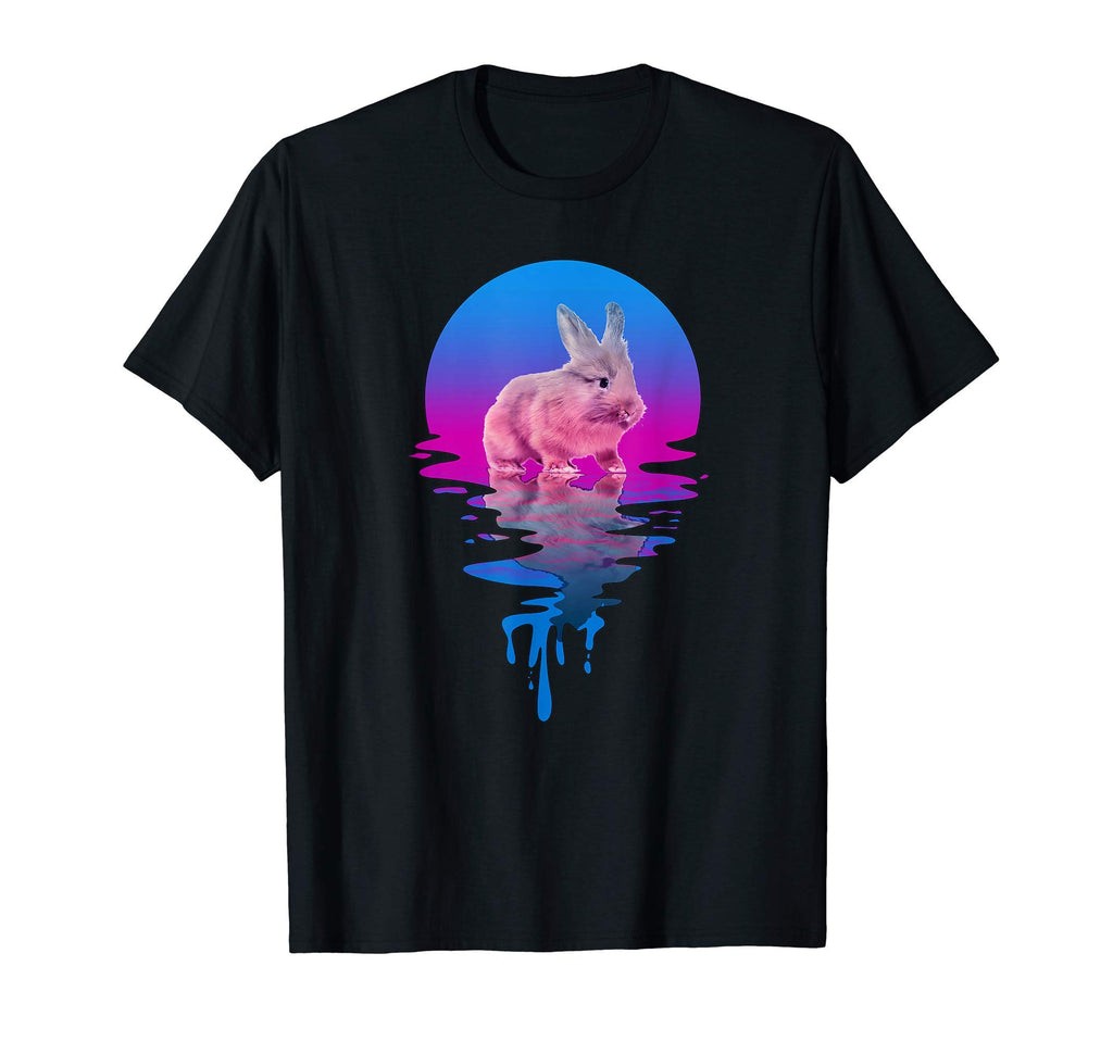 Sunset Lionhead Rabbit T-Shirt - Fun Novelty Design Men Women - T-Shirt, Sweatshirt, Hoodie