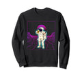 Space 90S Art Synthwave Vaporwave Sweatshirt - Custom Art Print Unisex - T-Shirt, Sweatshirt, Hoodie