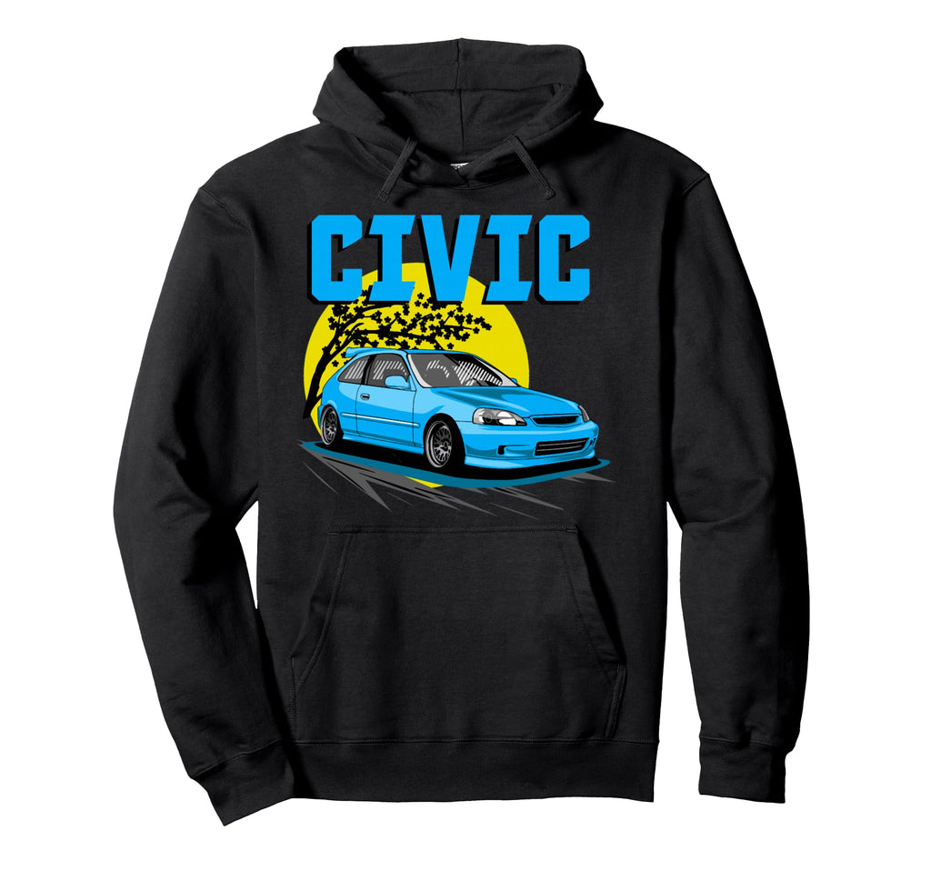 1997 Civic Eg Ek Type R Hatchback Hoodie - Casual Everyday Wear Men Women - T-Shirt, Sweatshirt, Hoodie
