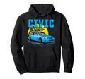 1997 Civic Eg Ek Type R Hatchback Hoodie - Casual Everyday Wear Men Women - T-Shirt, Sweatshirt, Hoodie