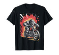 Bigfoot Biker Riding Motorcycle T-Shirt - Aesthetic Graphic Unisex - T-Shirt, Sweatshirt, Hoodie