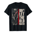 Dont Let Old American Flag Cowboy T-Shirt - Fun Novelty Design Men Women - T-Shirt, Sweatshirt, Hoodie