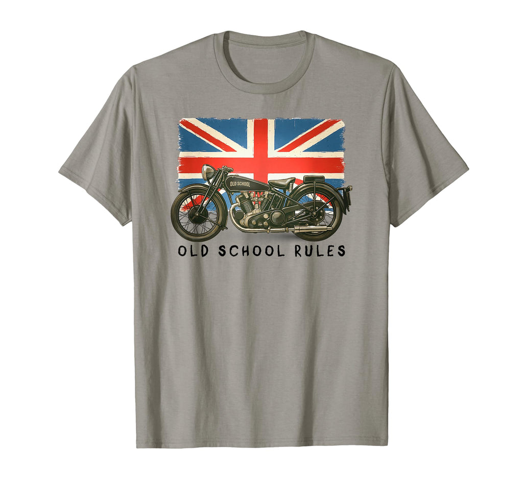 Old School Rules British 1930 T-Shirt - Fun Novelty Design for Adults - T-Shirt, Sweatshirt, Hoodie