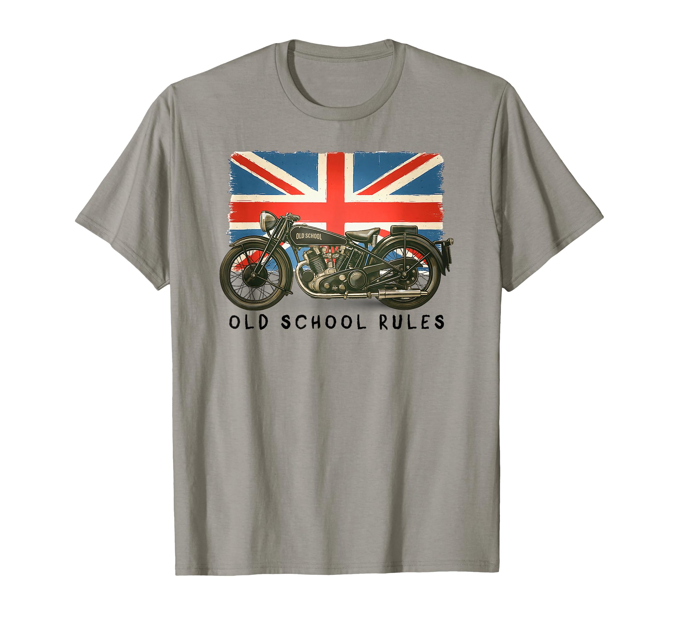 Old School Rules British 1930 T-Shirt - Fun Novelty Design for Adults - T-Shirt, Sweatshirt, Hoodie