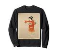 Japanese Tourism Travel Artwork Sweatshirt - Aesthetic Graphic for Adults - T-Shirt, Sweatshirt, Hoodie