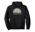 Florida Vacation Sunset 70S Hoodie - Casual Everyday Wear Men Women - T-Shirt, Sweatshirt, Hoodie