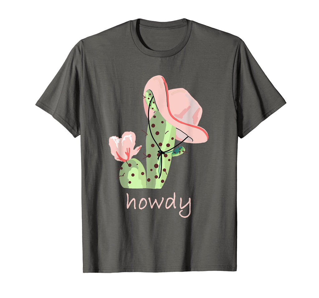 Howdy Cowboy Hat Rodeo Western Farm T-Shirt - Custom Art Print Men Women - T-Shirt, Sweatshirt, Hoodie