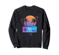 80S Retrowave Synthwave Gamer Aesthetic Sweatshirt - Trendy Graphic Unisex - T-Shirt, Sweatshirt, Hoodie