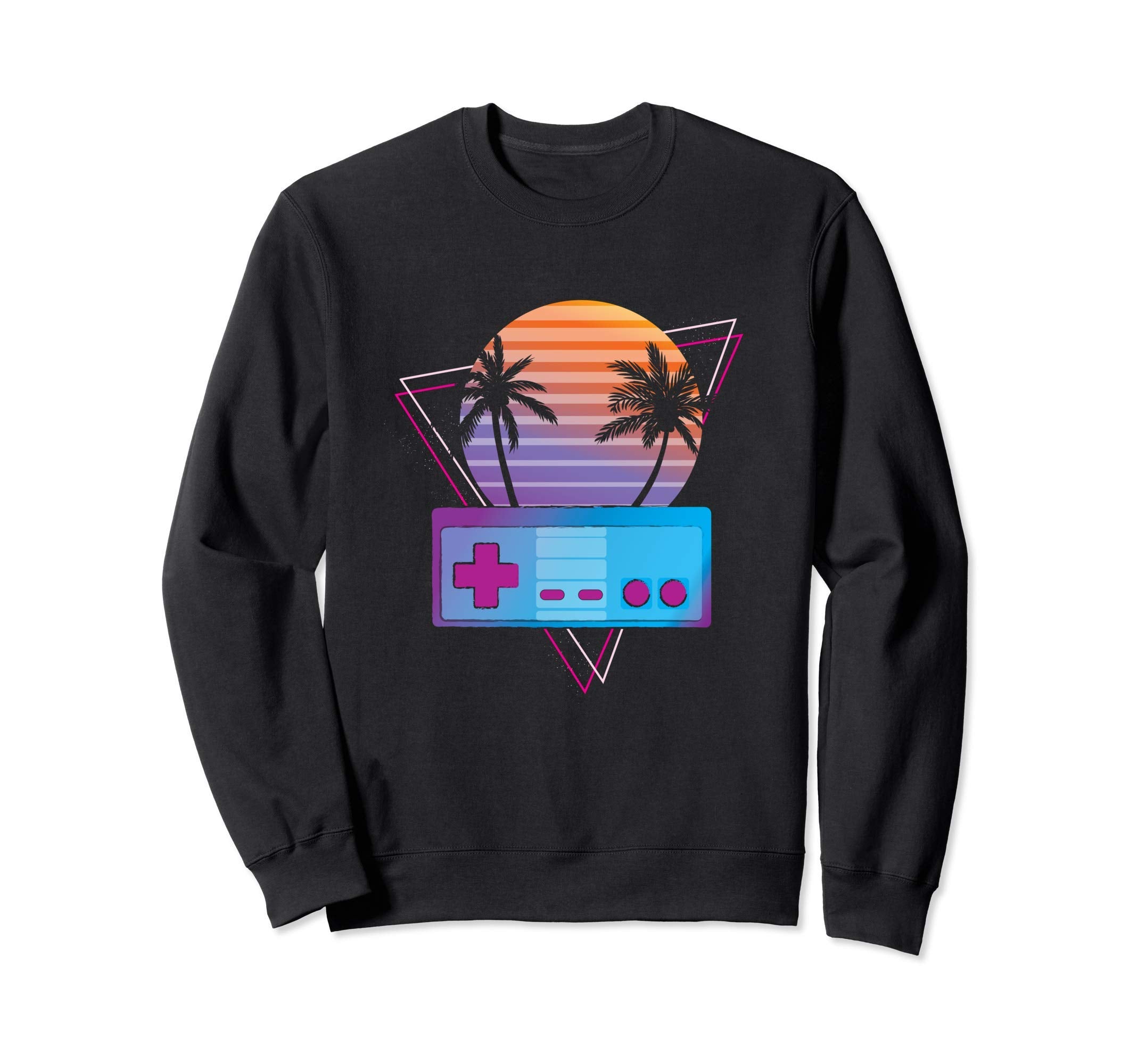 80S Retrowave Synthwave Gamer Aesthetic Sweatshirt - Trendy Graphic Unisex - T-Shirt, Sweatshirt, Hoodie