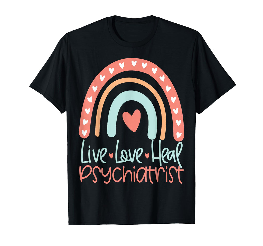 Psychiatrist Psychiatry Graduation T-Shirt - Minimalist Print Men Women - T-Shirt, Sweatshirt, Hoodie