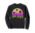 Long Beach California Sunset Sweatshirt - Novelty Apparel Unisex - T-Shirt, Sweatshirt, Hoodie
