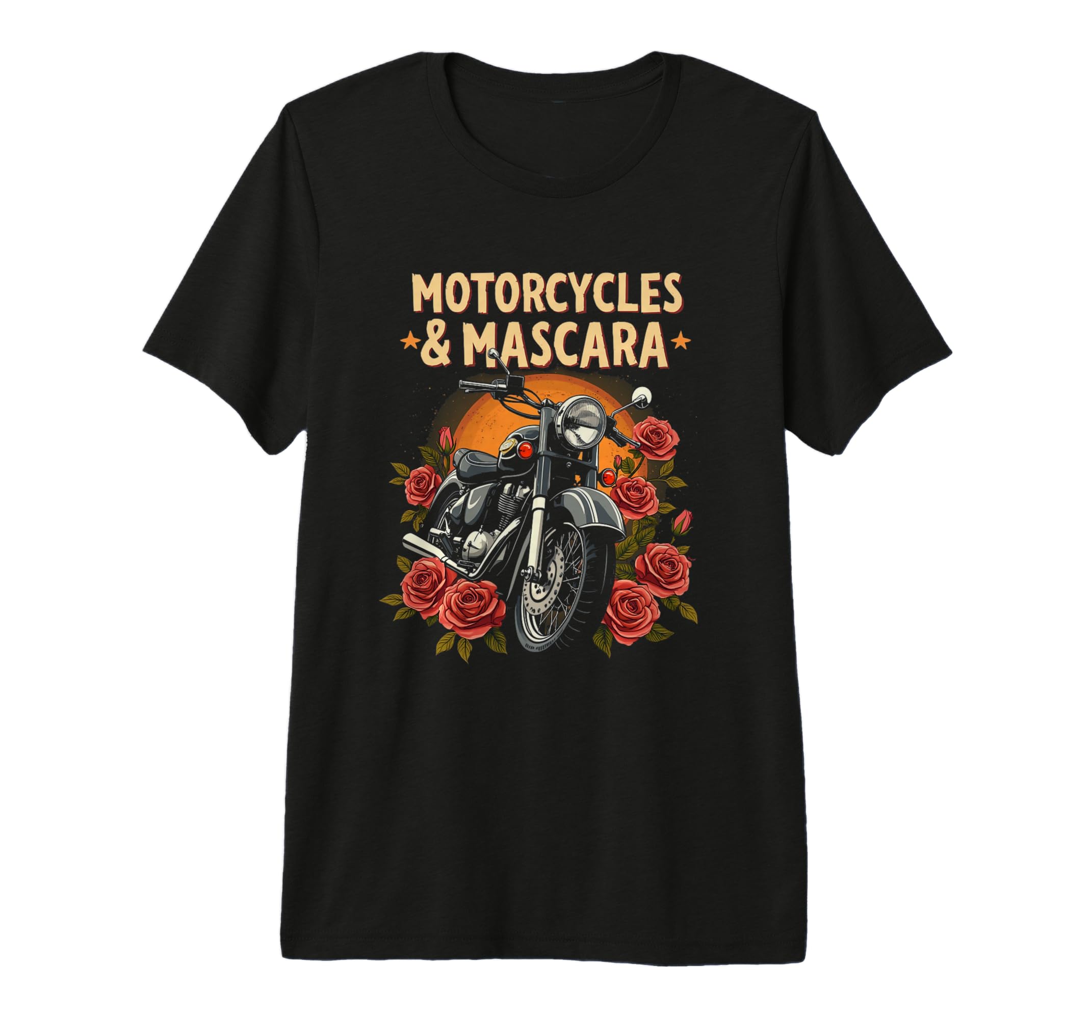 Motorcycles Mascara Motorcycle Tri T-Shirt - Fun Novelty Design Men Women - T-Shirt, Sweatshirt, Hoodie