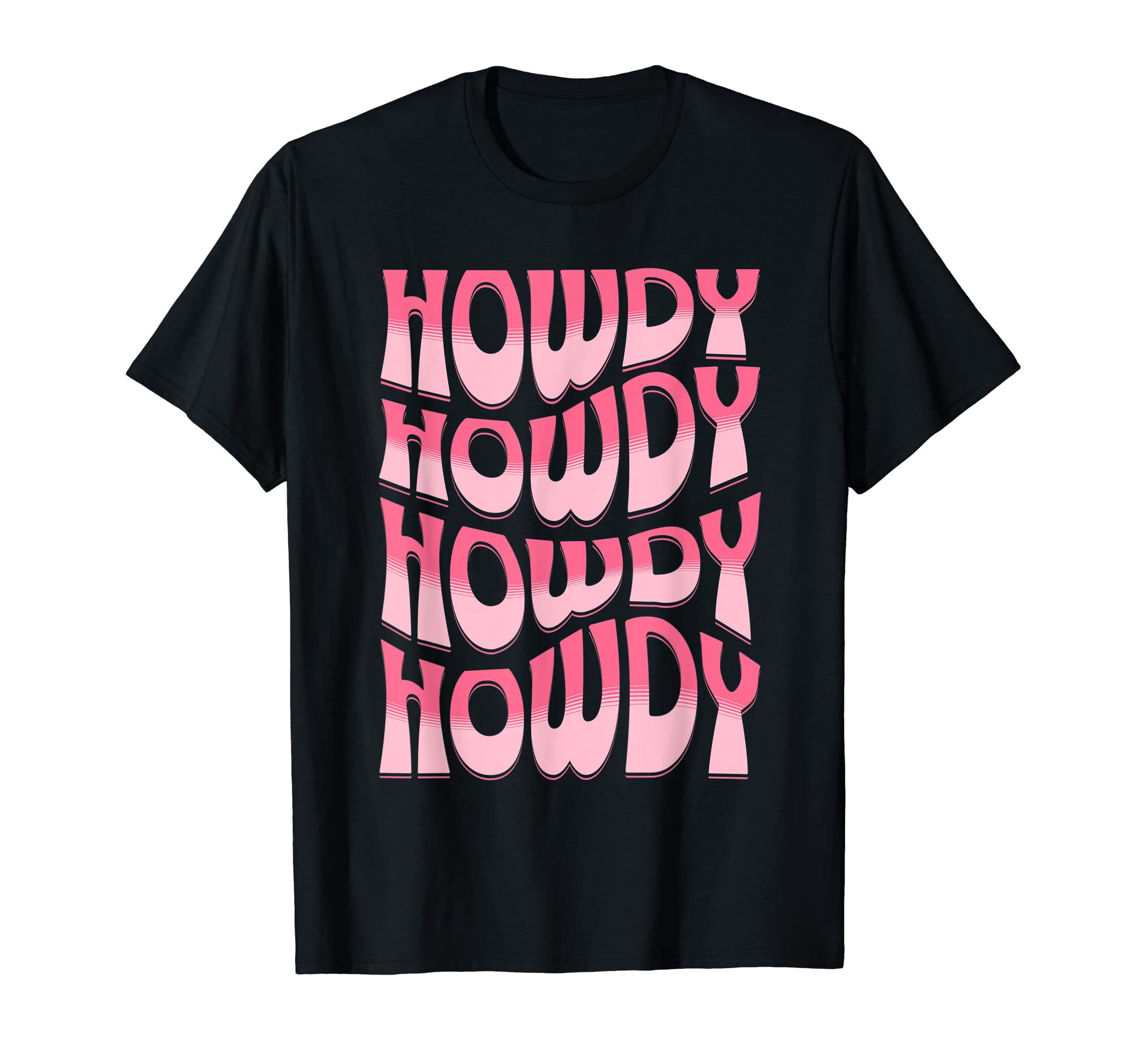 Howdy Groovy Horse Riders Western T-Shirt - Fun Novelty Design Men Women - T-Shirt, Sweatshirt, Hoodie
