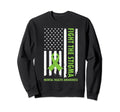 Fight Stigma Usa Flag Mental Health Sweatshirt - Unique Graphic Unisex - T-Shirt, Sweatshirt, Hoodie