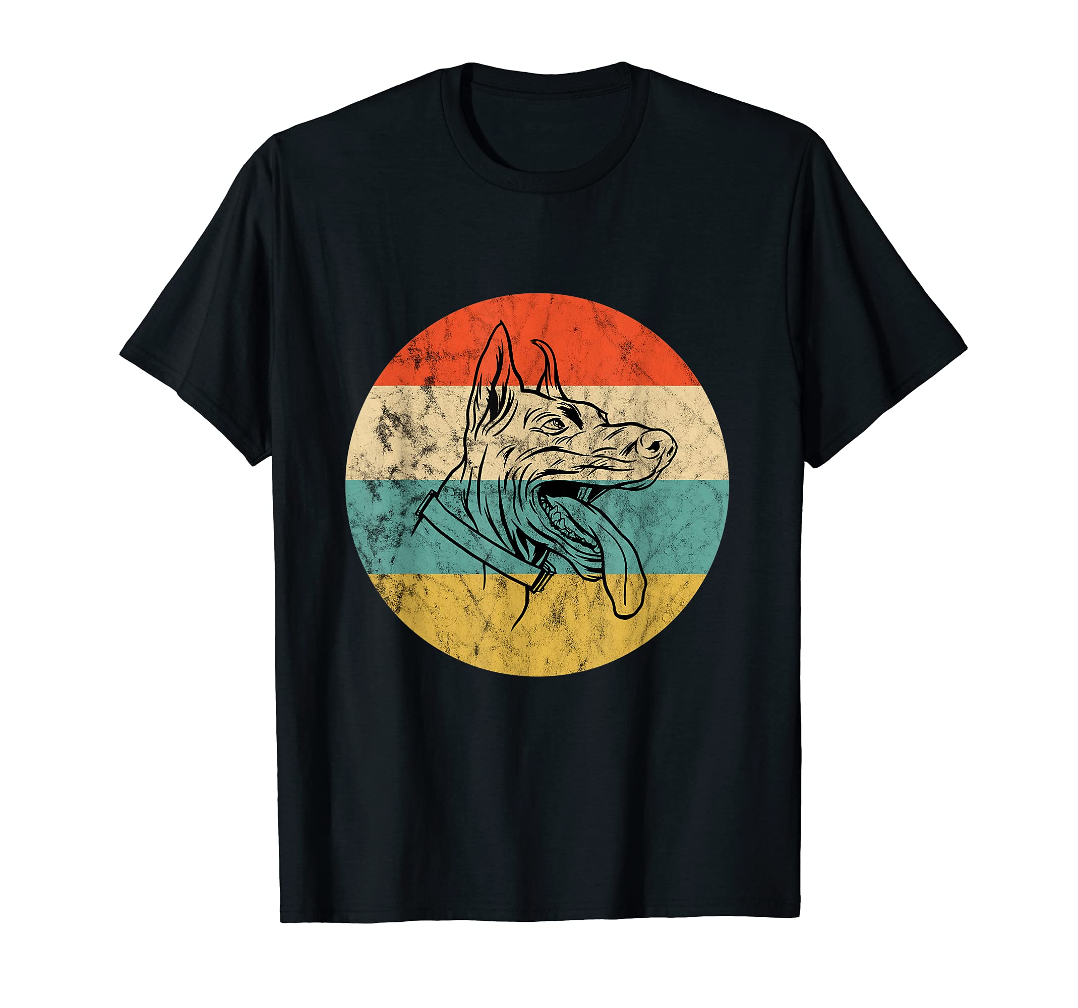 Dobermann Dog Lover Sunset Dobie Owner T-Shirt - Novelty Apparel Unisex - T-Shirt, Sweatshirt, Hoodie
