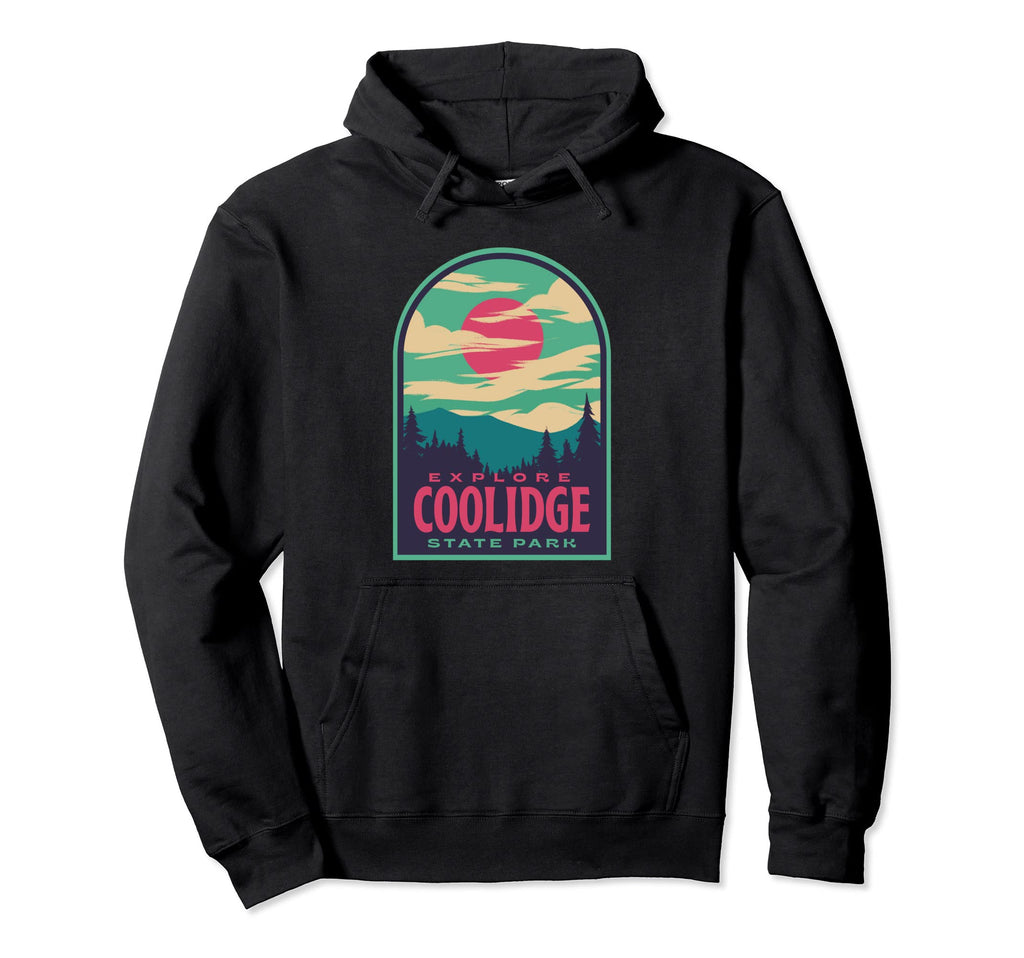 Coolidge State Park Sunset Hoodie - Fun Novelty Design Unisex - T-Shirt, Sweatshirt, Hoodie