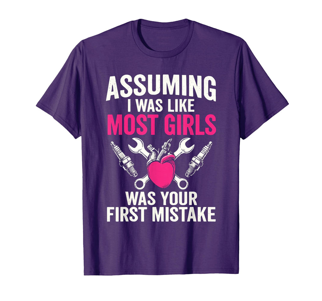 Assuming I Was Like Most Was Your First T-Shirt - Graphic Print Unisex - T-Shirt, Sweatshirt, Hoodie