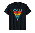 Cali California Palm Trees Sunset T-Shirt - Custom Art Print for Adults - T-Shirt, Sweatshirt, Hoodie