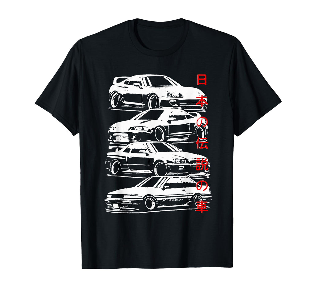 Skyline Automotive Jdm Legend T-Shirt - Casual Everyday Wear Men Women - T-Shirt, Sweatshirt, Hoodie