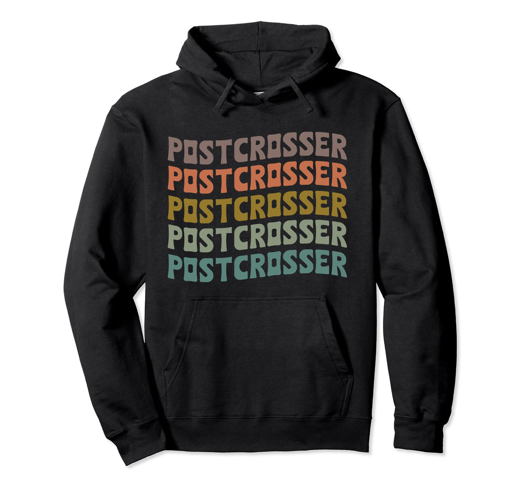 Great Postcrosser Typeset Outfit Hoodie - Aesthetic Graphic Unisex - T-Shirt, Sweatshirt, Hoodie