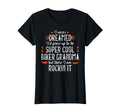 Womens Motorcycle Grandma Biker Grandmother T-Shirt - Graphic Print Unisex - T-Shirt, Sweatshirt, Hoodie