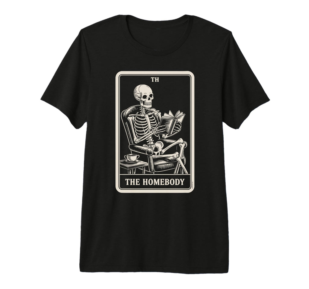 Homebody Tarot Indoorsy Antisocial T-Shirt - Graphic Print Unisex - T-Shirt, Sweatshirt, Hoodie