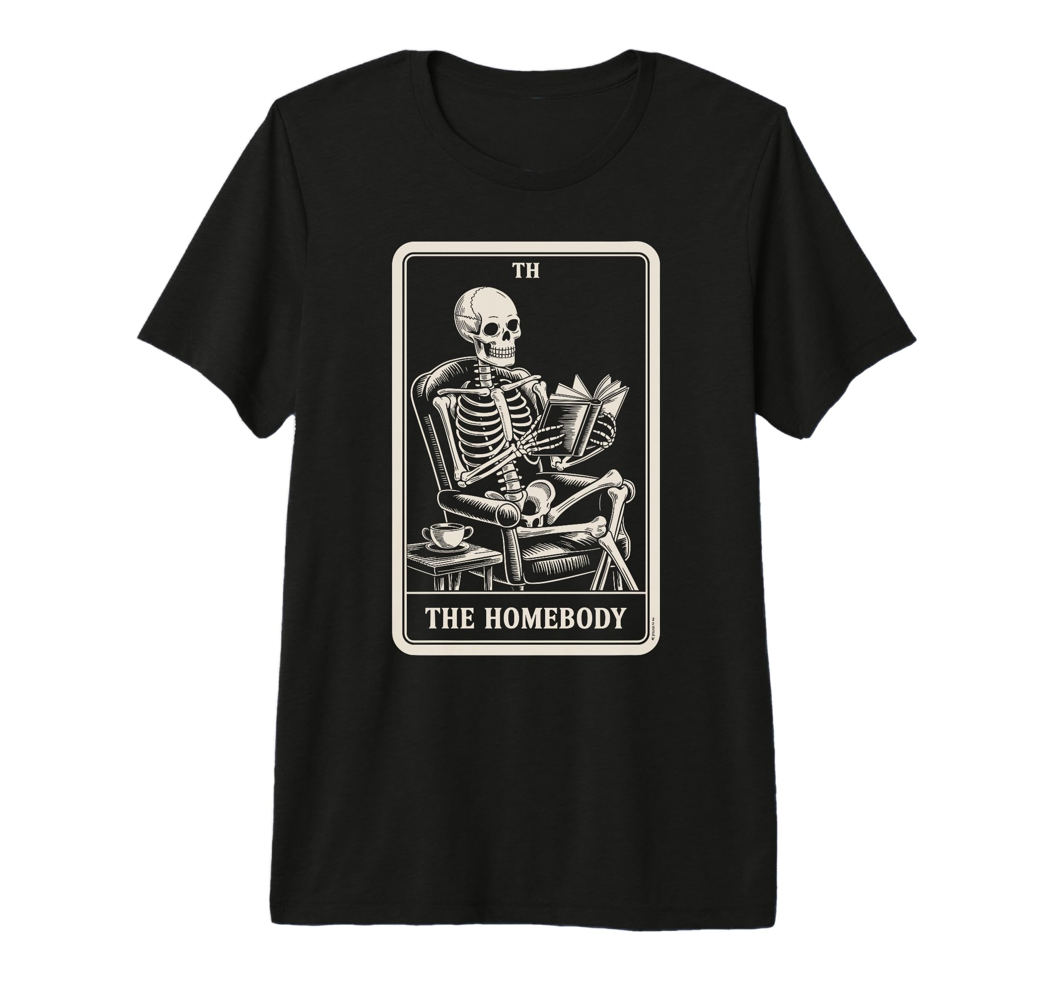Homebody Tarot Indoorsy Antisocial T-Shirt - Graphic Print Unisex - T-Shirt, Sweatshirt, Hoodie