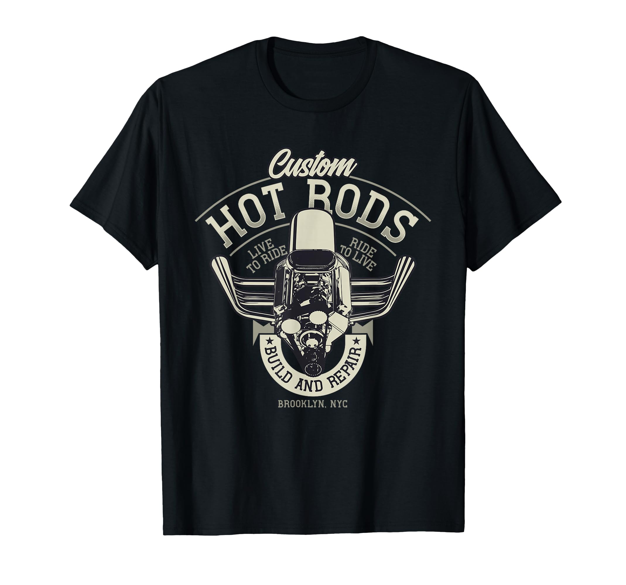 Hot Rod Old Race Car Small T-Shirt - Aesthetic Graphic Unisex - T-Shirt, Sweatshirt, Hoodie