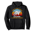 Sunset Racoon Hoodie - Custom Art Print Men Women - T-Shirt, Sweatshirt, Hoodie