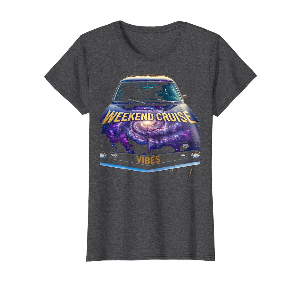 Weekend Cruise Vibes Car T-Shirt - Graphic Print Unisex - T-Shirt, Sweatshirt, Hoodie