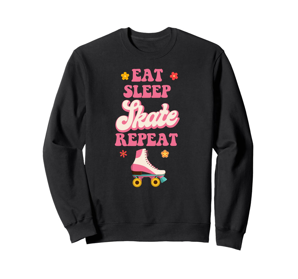 Roller Skating Skate 1970S Sweatshirt - Casual Everyday Wear Men Women - T-Shirt, Sweatshirt, Hoodie