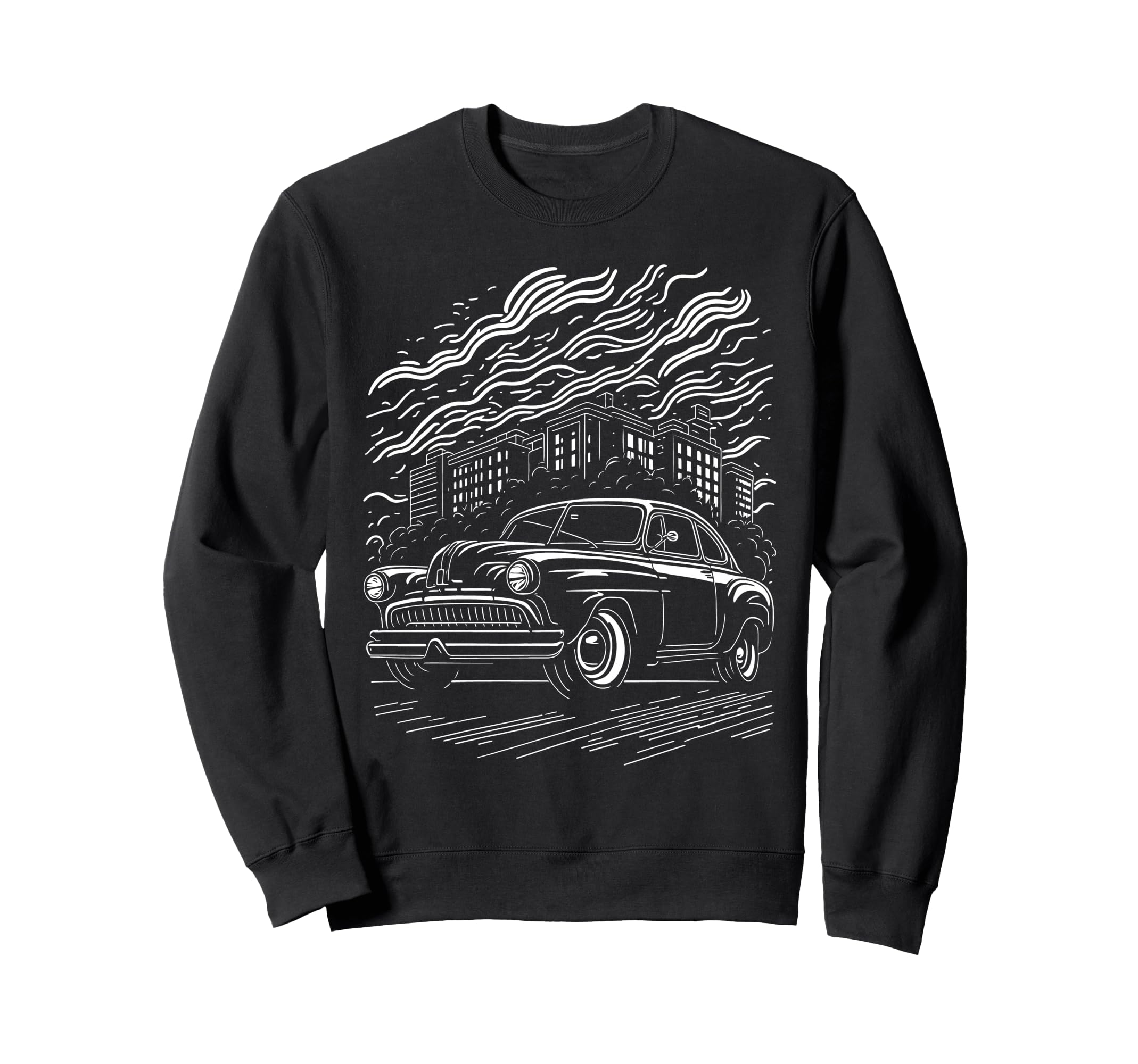 Car Industrial Theme Sweatshirt - Graphic Print Unisex - T-Shirt, Sweatshirt, Hoodie