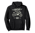 Born 1965 60Th Birthday Motorbike Hoodie - Unique Graphic Unisex - T-Shirt, Sweatshirt, Hoodie