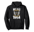 Motorcycle Biker Birthday Built 1954 1954 Hoodie - Graphic Print Unisex - T-Shirt, Sweatshirt, Hoodie