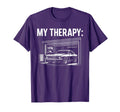 My Therapy Car Guy Muscle Car Mechanic T-Shirt - Fun Novelty Design Unisex - T-Shirt, Sweatshirt, Hoodie