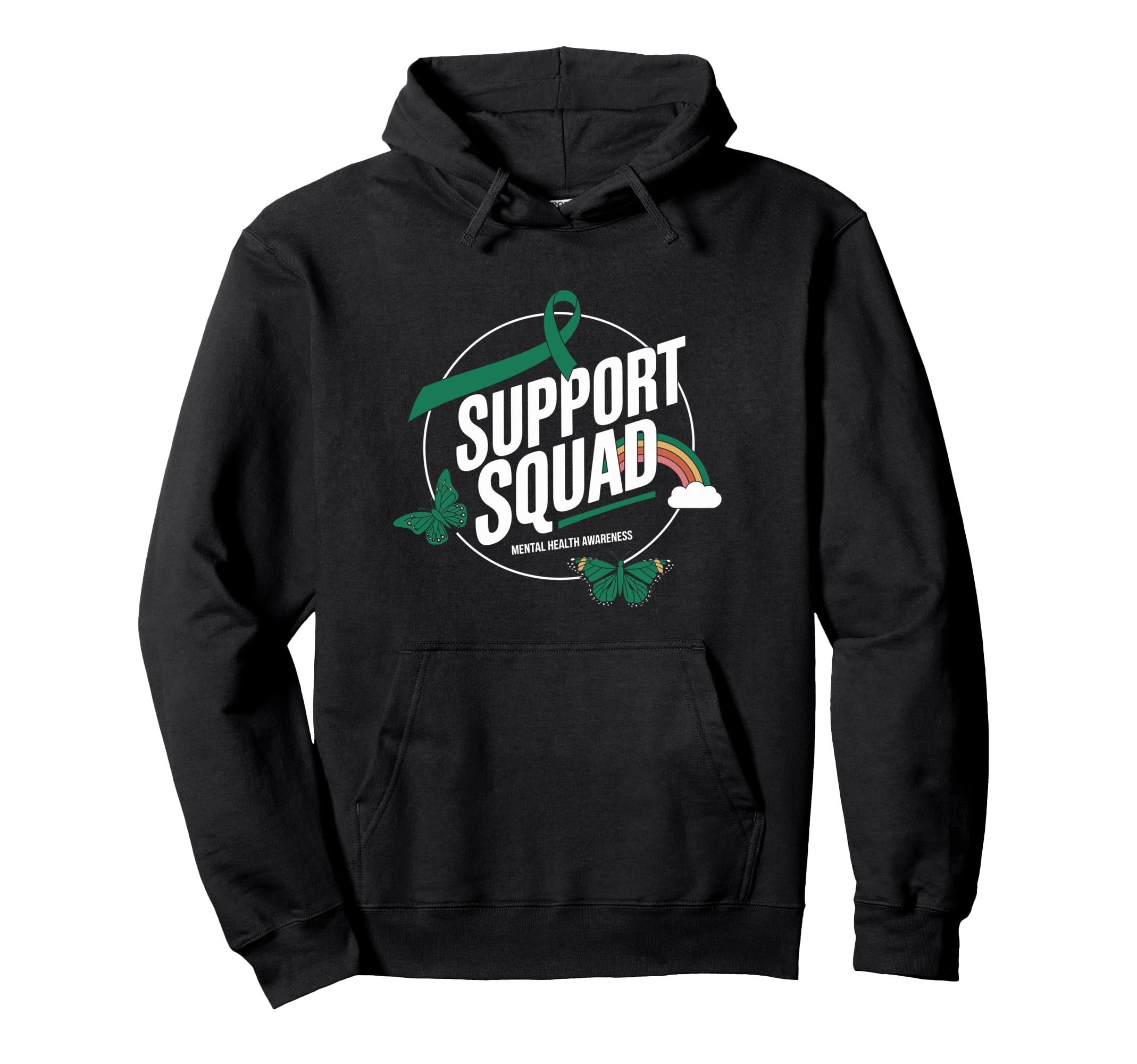 Mental Health Awareness Month Green Sweatshirt - Graphic Print Men Women - T-Shirt, Sweatshirt, Hoodie