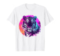 Tiger 80S Synthwave Africa Tiger T-Shirt - Minimalist Print Men Women - T-Shirt, Sweatshirt, Hoodie