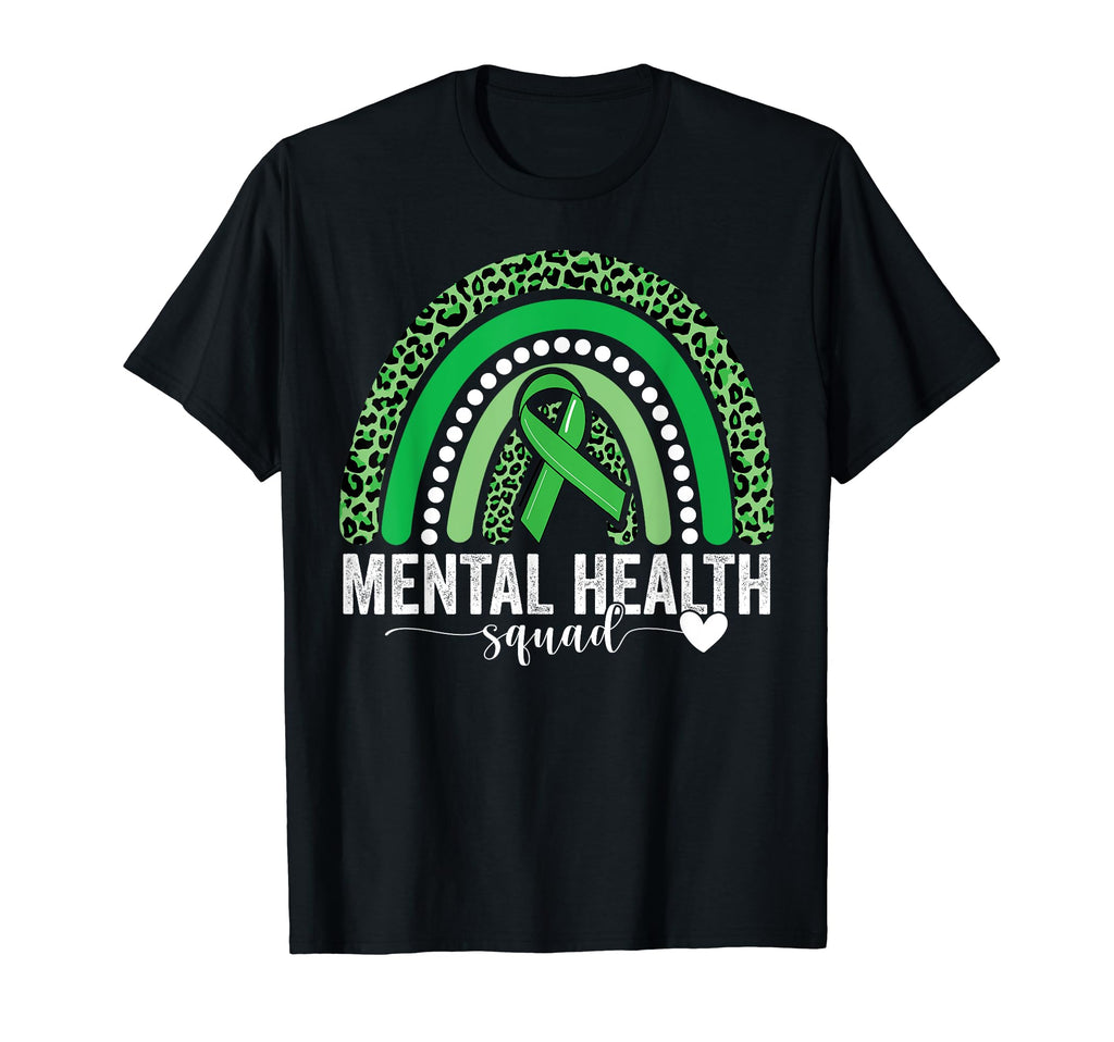 Mental Health Squad Brain Illness Mental T-Shirt - Trendy Graphic Unisex - T-Shirt, Sweatshirt, Hoodie