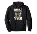 Motorcycle Biker Birthday Built 1968 Hoodie - Novelty Apparel Men Women - T-Shirt, Sweatshirt, Hoodie