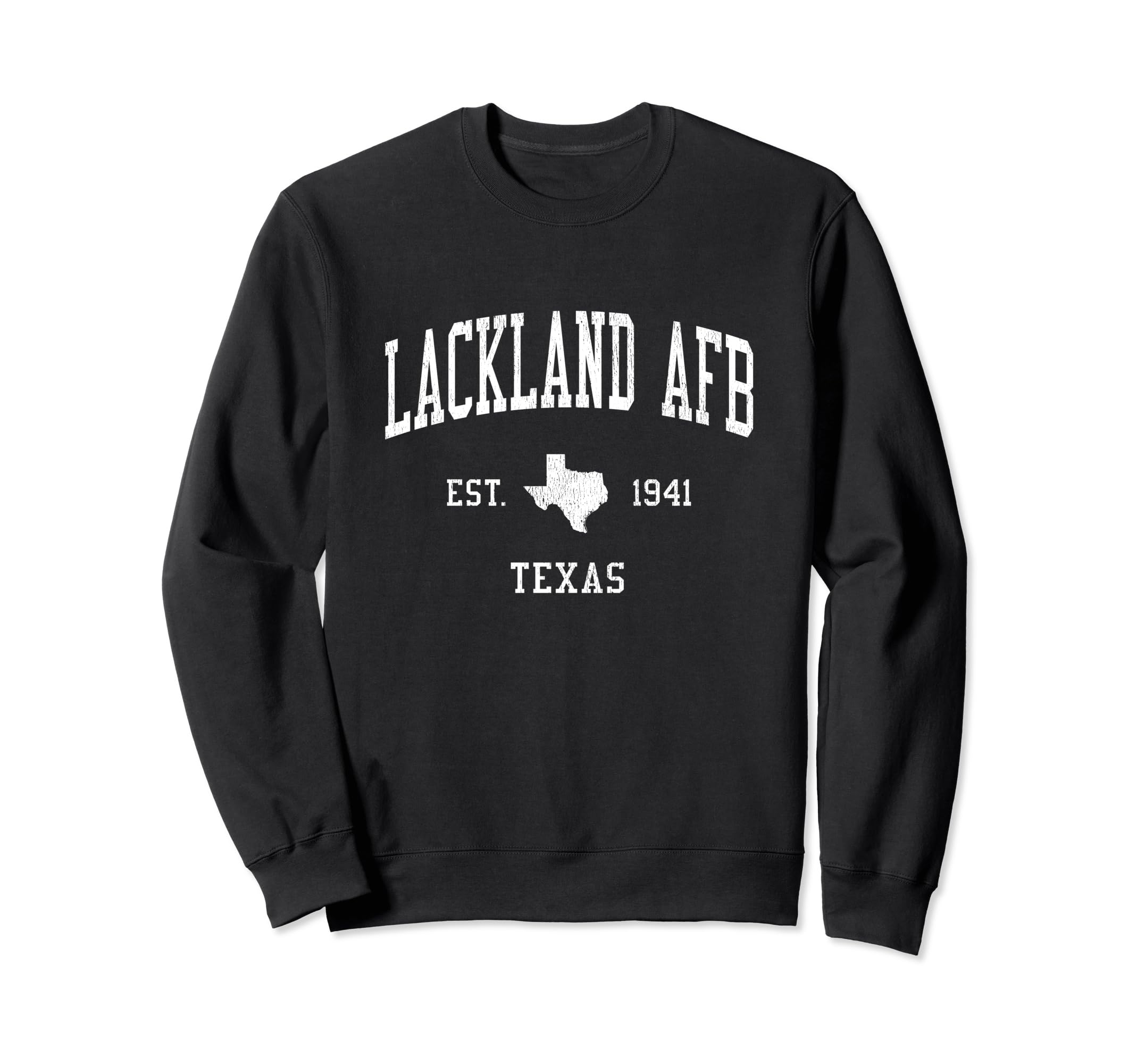 Lackland Afb Tx Athletic Sports Js01 Sweatshirt - Aesthetic Graphic Unisex - T-Shirt, Sweatshirt, Hoodie