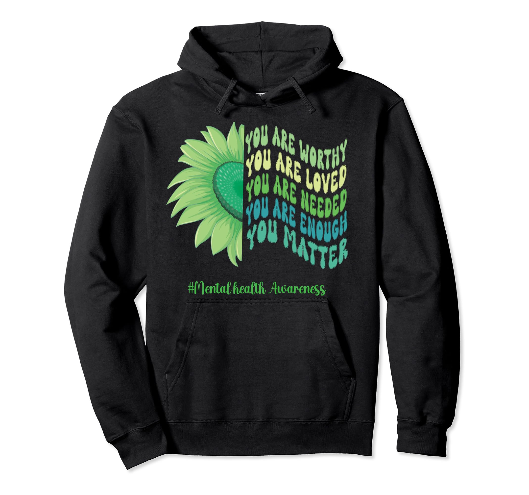 You Matter Groovy Be Kind Hoodie - Casual Everyday Wear for Adults - T-Shirt, Sweatshirt, Hoodie