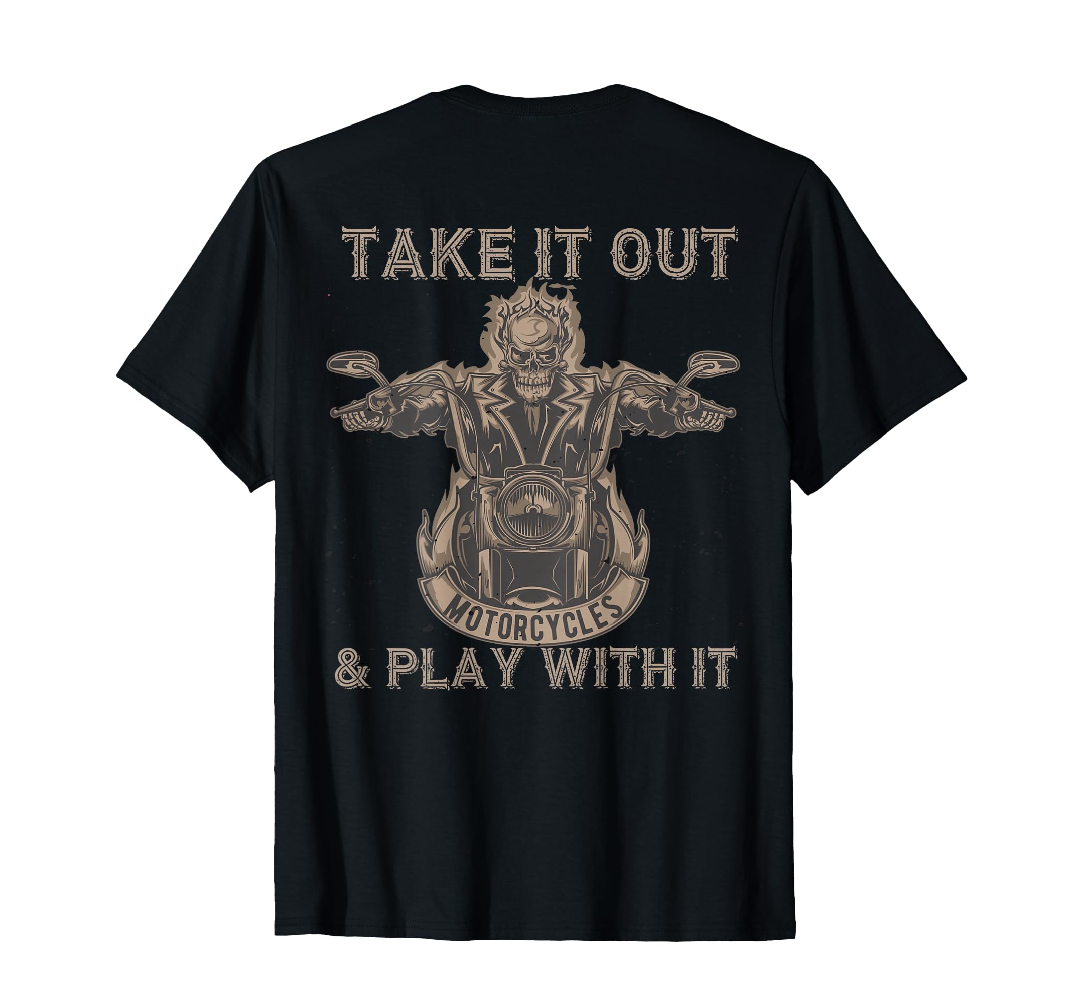 Funny Biker Skeleton Motorcycle Rider T-Shirt - Streetwear Style Unisex - T-Shirt, Sweatshirt, Hoodie