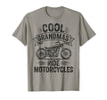 Grandmas Ride Motorcycles Biker T-Shirt - Fun Novelty Design Men Women - T-Shirt, Sweatshirt, Hoodie