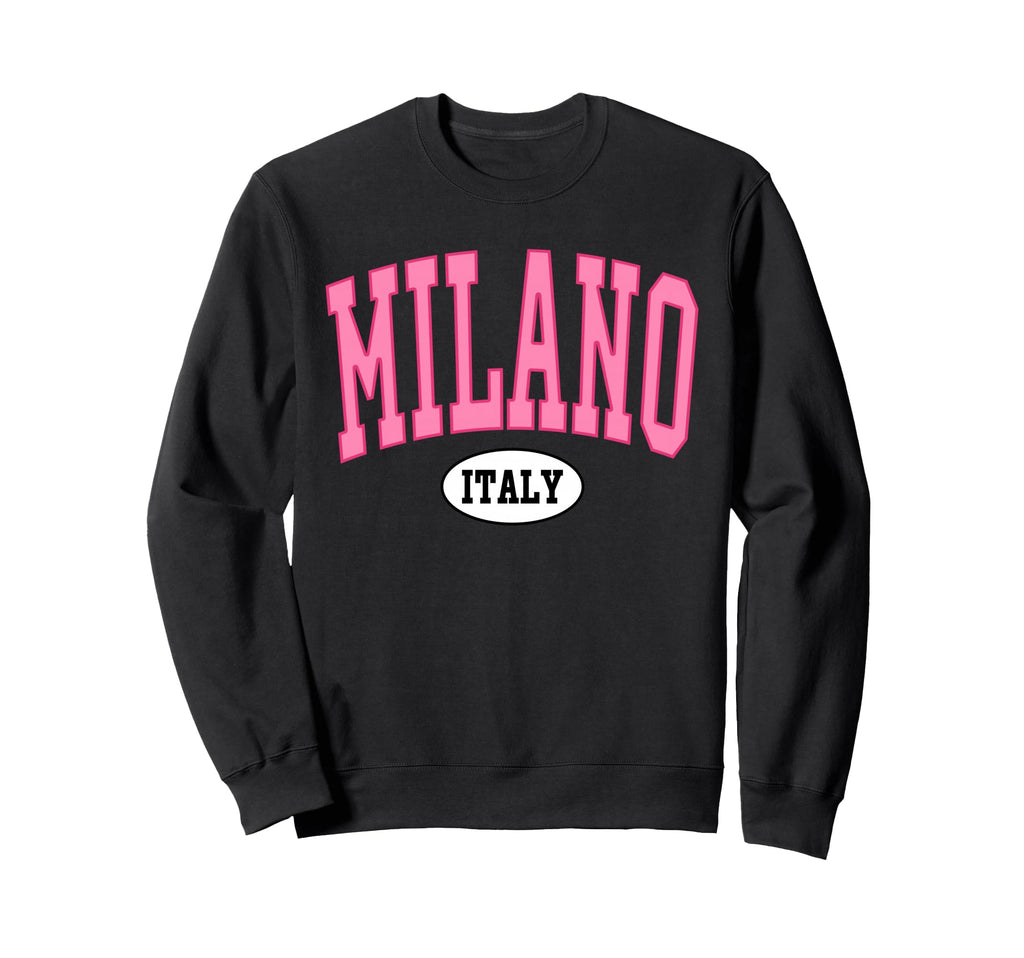 Milano Italy Varsity Sweatshirt - Casual Everyday Wear Unisex - T-Shirt, Sweatshirt, Hoodie