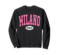 Milano Italy Varsity Sweatshirt - Casual Everyday Wear Unisex - T-Shirt, Sweatshirt, Hoodie