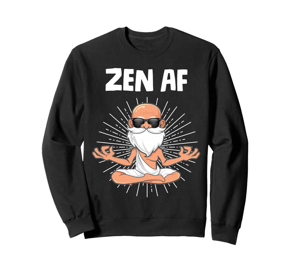 Funny Yoga Lotus Pose Meditation Sweatshirt - Novelty Apparel Men Women - T-Shirt, Sweatshirt, Hoodie