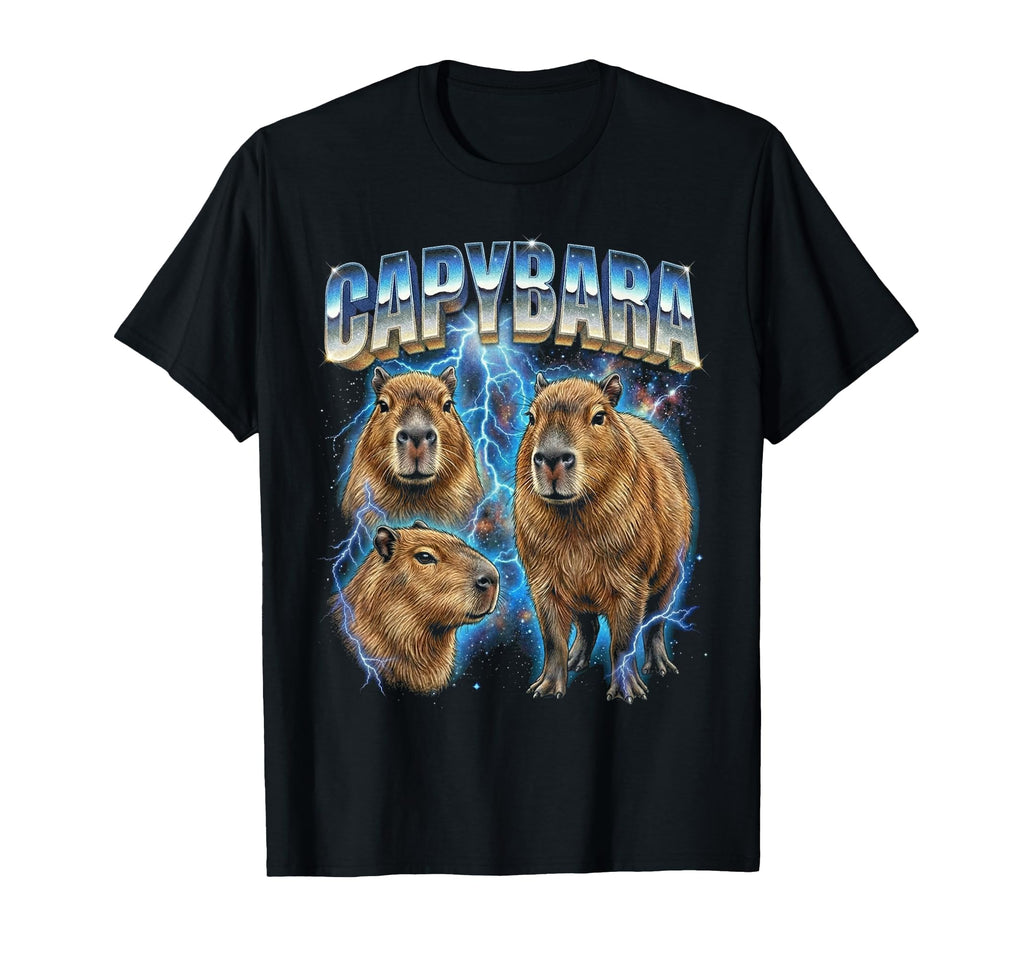Capybara 80S Funny Capybara 90S T-Shirt - Unique Graphic Unisex - T-Shirt, Sweatshirt, Hoodie