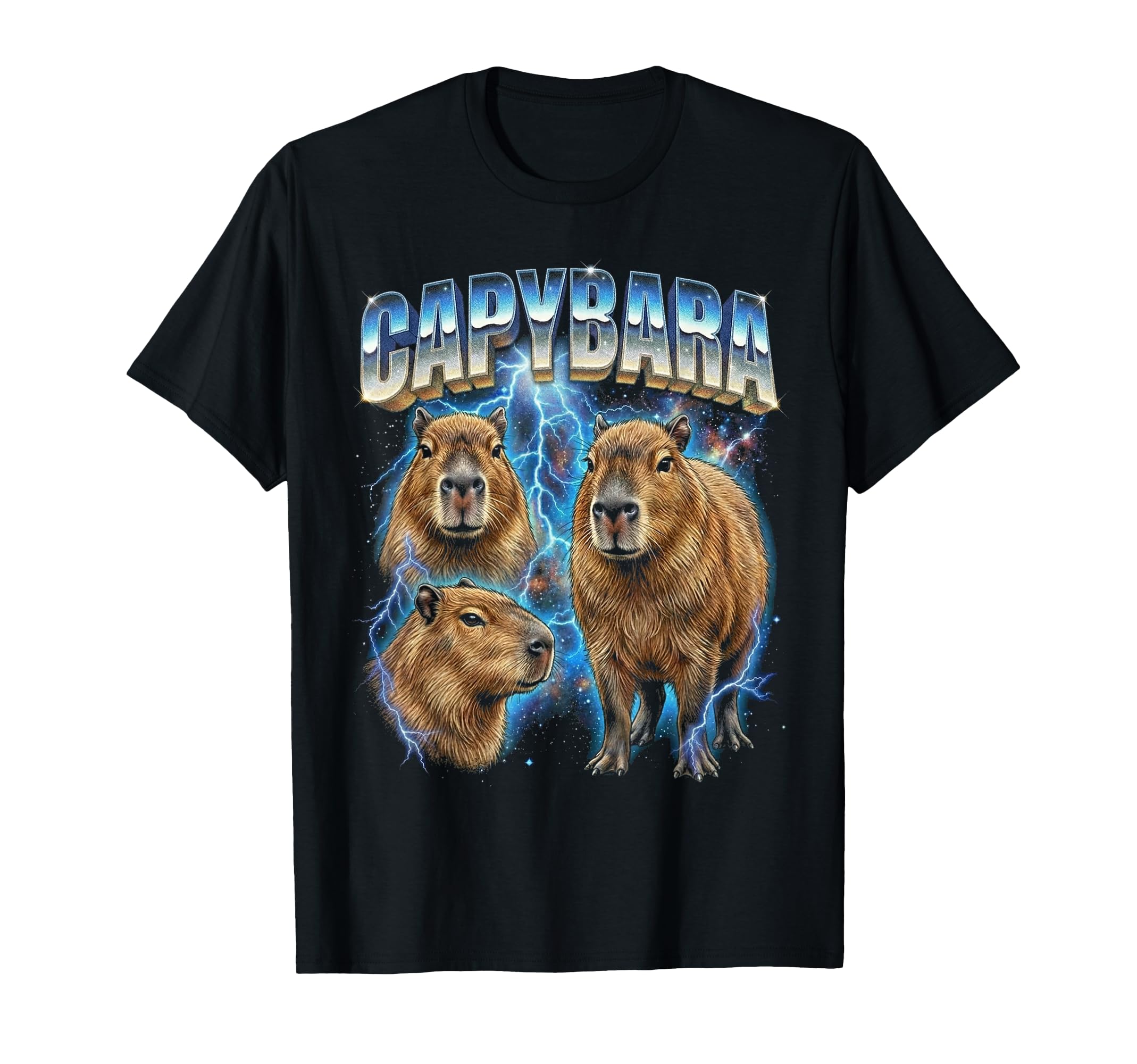Capybara 80S Funny Capybara 90S T-Shirt - Unique Graphic Unisex - T-Shirt, Sweatshirt, Hoodie
